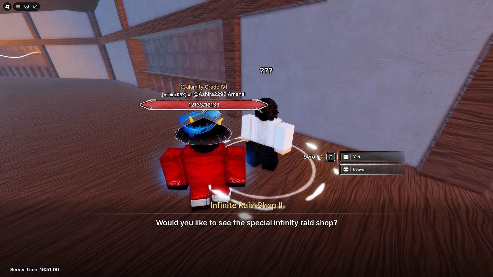 Infinity Token Exchanger inside Tomb of the Star