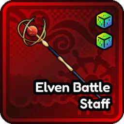 Elven Battle Staff icon in Anime Expeditions